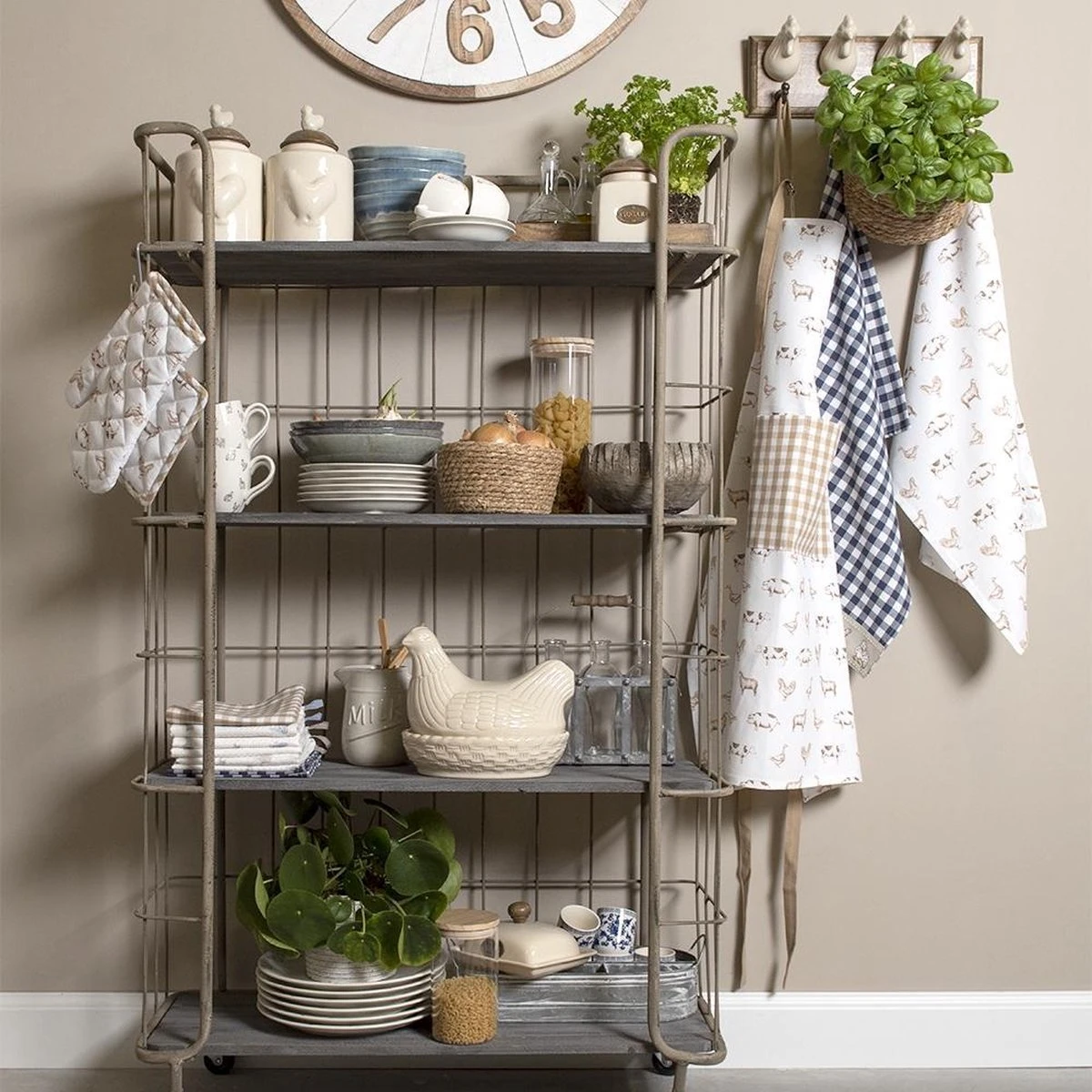 Clayre & Eef Wandkapstok 37x11x13 Cm Bruin Hout Kippen Decoratieve Kapstok 8 Clayre & Eef Wandkapstok 37x11x13 Cm Bruin Hout Kippen Decoratieve Kapstok - Afbeelding 6