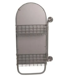 Clayre & Eef Spiegel 40x62 Cm Grijs Metaal Rechthoek Grote Spiegel Muur Spiegel Muur Spiegel -Clayre & Eef 1200x1200 358