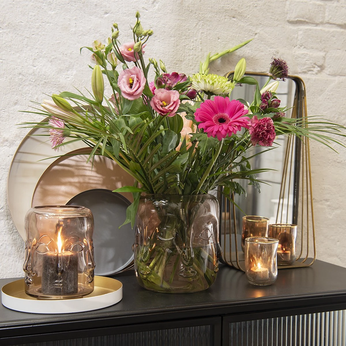 Clayre & Eef Spiegel 24x49 Cm Koperkleurig Metaal Rechthoek Grote Spiegel Wand Spiegel Muur Spiegel 5 Clayre & Eef Spiegel 24x49 Cm Koperkleurig Metaal Rechthoek Grote Spiegel Wand Spiegel Muur Spiegel - Afbeelding 3