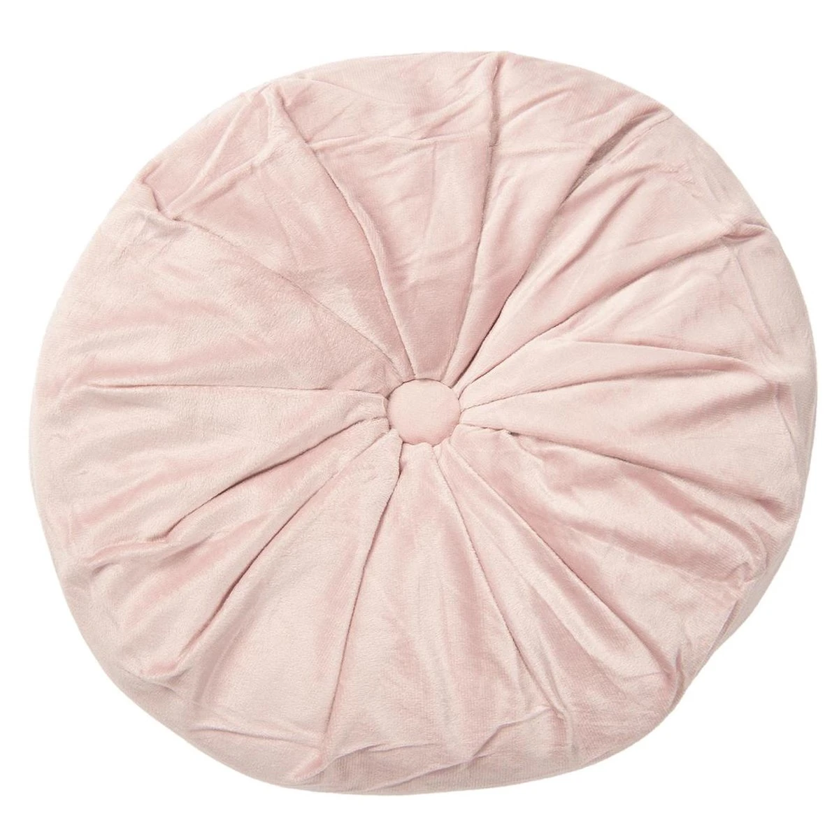 Clayre & Eef Sierkussen Ø 38*8 Cm Roze Polyester Rond Kussenhoes Met Kussenvulling 4 Clayre & Eef Sierkussen Ø 38*8 Cm Roze Polyester Rond Kussenhoes Met Kussenvulling - Afbeelding 2