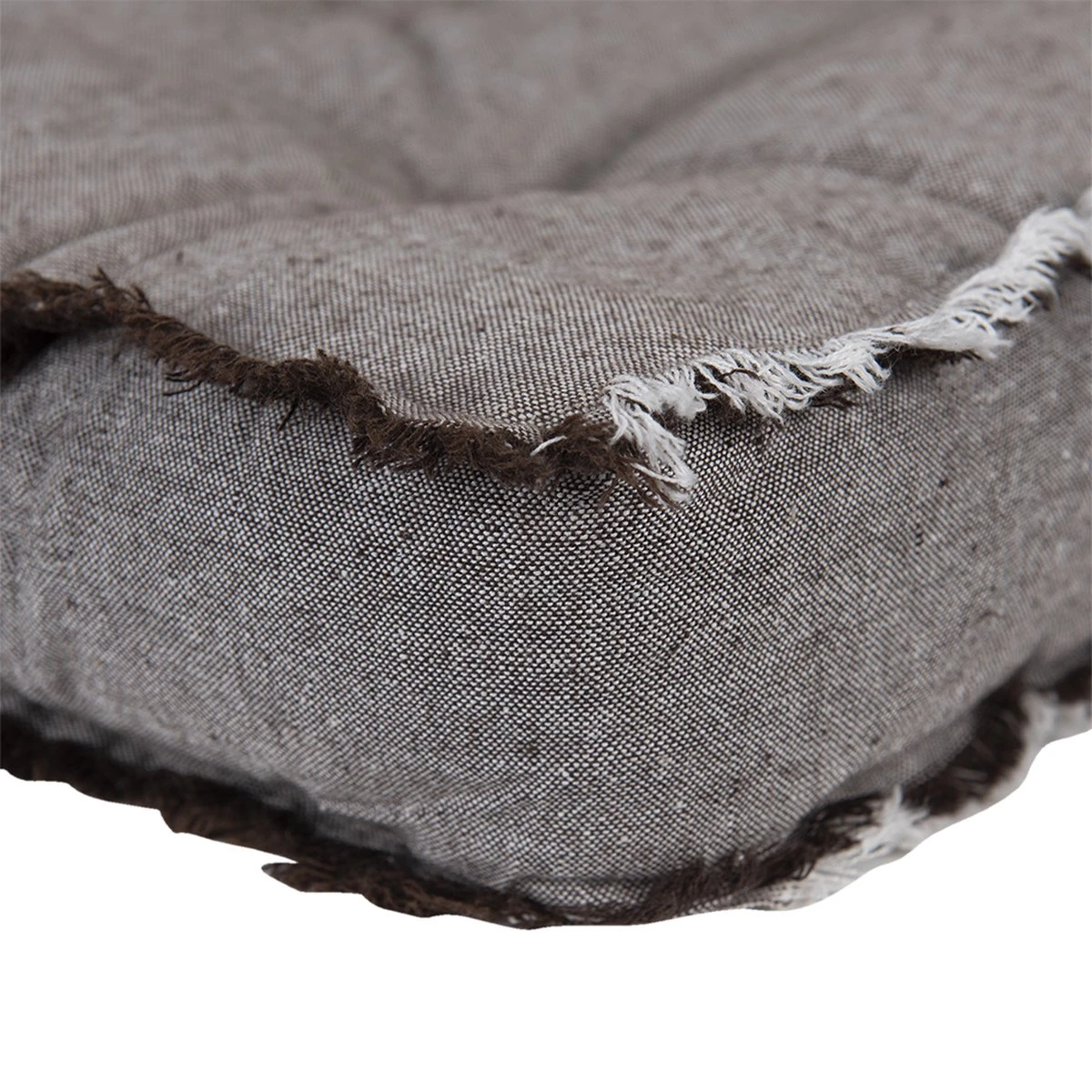 Clayre & Eef Stoelkussen Foam 45x45 Cm Bruin Katoen Zitkussen Tuinkussen Tuinstoelkussen 5 Clayre & Eef Stoelkussen Foam 45x45 Cm Bruin Katoen Zitkussen Tuinkussen Tuinstoelkussen - Afbeelding 3