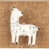 Clayre & Eef Wandkapstok 3 Haken 30x4x7 Cm Bruin Ijzer Alpaca Decoratieve Kapstok -Clayre & Eef 1200x298