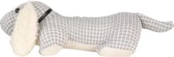 Clayre & Eef Deurstopper Hond 36x15x24 Cm Grijs Polyester Deurklem Deurwig -Clayre & Eef 1200x399