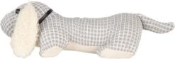 Clayre & Eef Deurstopper Hond 36x15x24 Cm Grijs Polyester Deurklem Deurwig -Clayre & Eef 1200x402