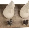 Clayre & Eef Wandkapstok 37x11x13 Cm Bruin Hout Kippen Decoratieve Kapstok -Clayre & Eef 1200x521