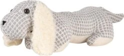Clayre & Eef Deurstopper Hond 36x15x24 Cm Grijs Polyester Deurklem Deurwig -Clayre & Eef 1200x545