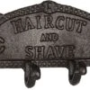 Clayre & Eef Wandkapstok 4 Haken 28*7*12 Cm Bruin Ijzer Haircut And Shave 2 Clayre & Eef Wandkapstok 4 Haken 28*7*12 Cm Bruin Ijzer Haircut And Shave -Clayre & Eef 1200x586 1