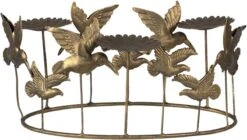 Clayre & Eef Beeld Vogel 37x22x19 Cm Goudkleurig Ijzer Ovaal Woonaccessoires Beeld Decoratie Decoratieve Accessoires -Clayre & Eef 1200x679 2