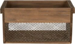 Clayre & Eef Opbergdoos Bruin Hout Rechthoek Opbergbox 21 Clayre & Eef Opbergdoos Bruin Hout Rechthoek Opbergbox -Clayre & Eef 1200x708