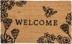 Clayre & Eef Deurmat 75x45 Cm Bruin Kokosvezel Rubber Rechthoek Bloemen Welcome Kokosmat Mat Schoonloopmat 9 Clayre & Eef Deurmat 75x45 Cm Bruin Kokosvezel Rubber Rechthoek Bloemen Welcome Kokosmat Mat Schoonloopmat -Clayre & Eef 1200x732 1
