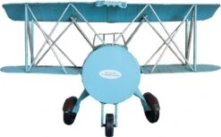 Clayre & Eef Tafelklok 30*14*18 Cm / 1xAAA Blauw Ijzer Rond Vliegtuig Tafelklokken Binnen Staand Klokje Tafelklokje 14 Clayre & Eef Tafelklok 30*14*18 Cm / 1xAAA Blauw Ijzer Rond Vliegtuig Tafelklokken Binnen Staand Klokje Tafelklokje -Clayre & Eef 1200x744