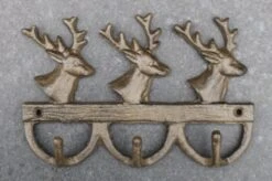 Clayre&Eef | Kapstok Hert | 18*3*11 Cm | Ijzer -Clayre & Eef 1200x798 1