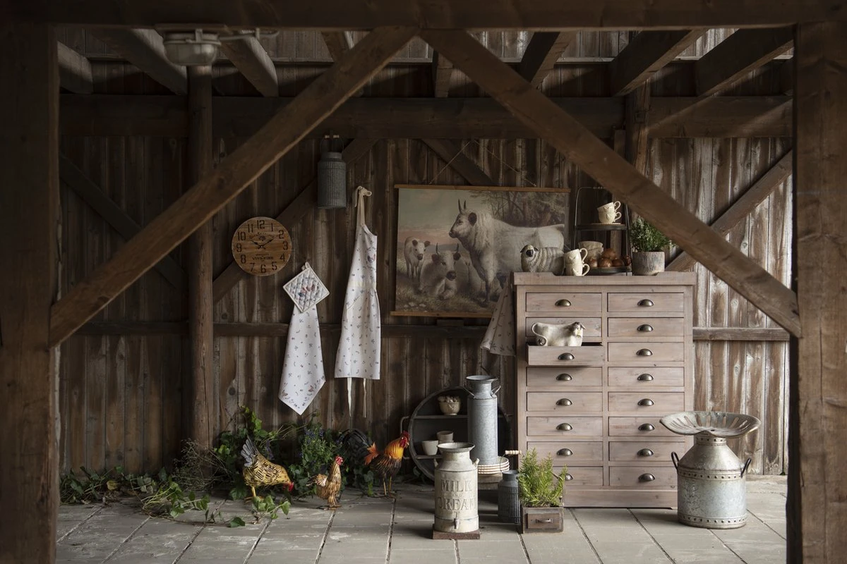 Clayre & Eef Decoratie Melkbus Ø 16x23 Cm Grijs Ijzer Rond Melkkan 6 Clayre & Eef Decoratie Melkbus Ø 16x23 Cm Grijs Ijzer Rond Melkkan - Afbeelding 4