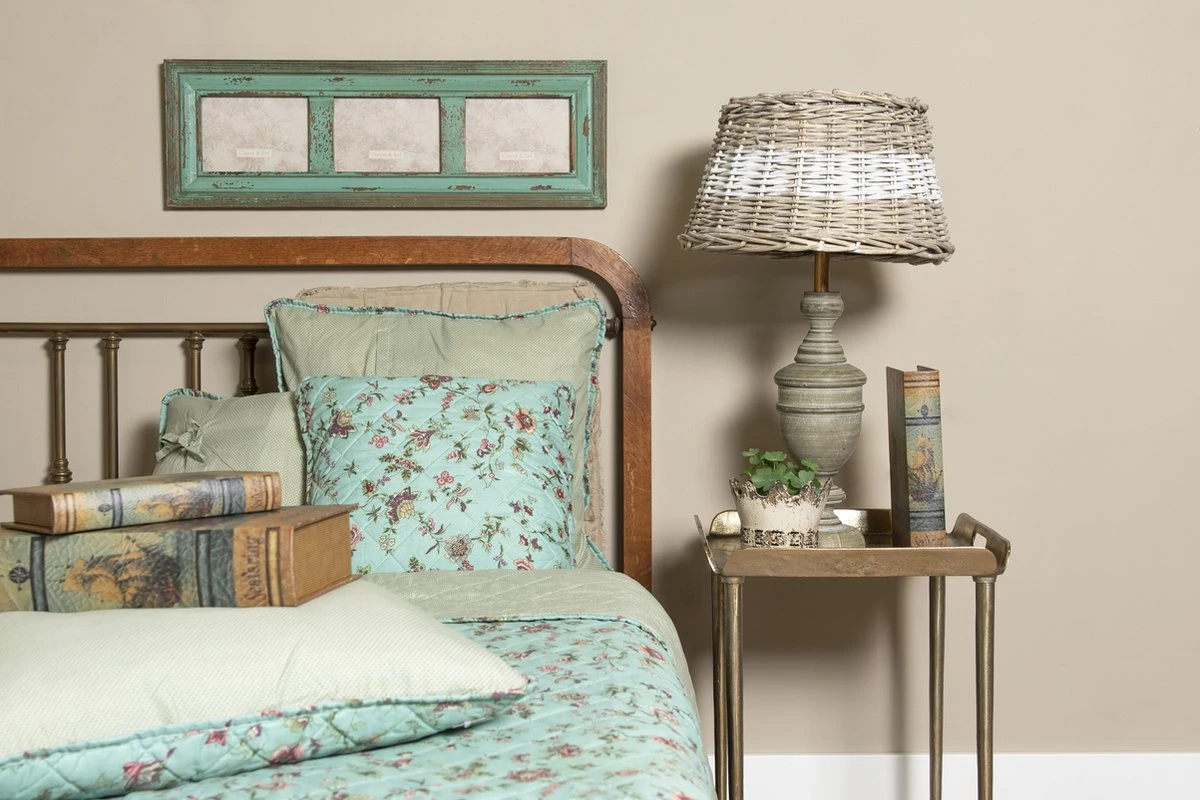 Clayre & Eef Kussenhoes 40x40 Cm Turquoise Polyester Vierkant Bloemen Sierkussenhoes Kussen Hoes 5 Clayre & Eef Kussenhoes 40x40 Cm Turquoise Polyester Vierkant Bloemen Sierkussenhoes Kussen Hoes - Afbeelding 3