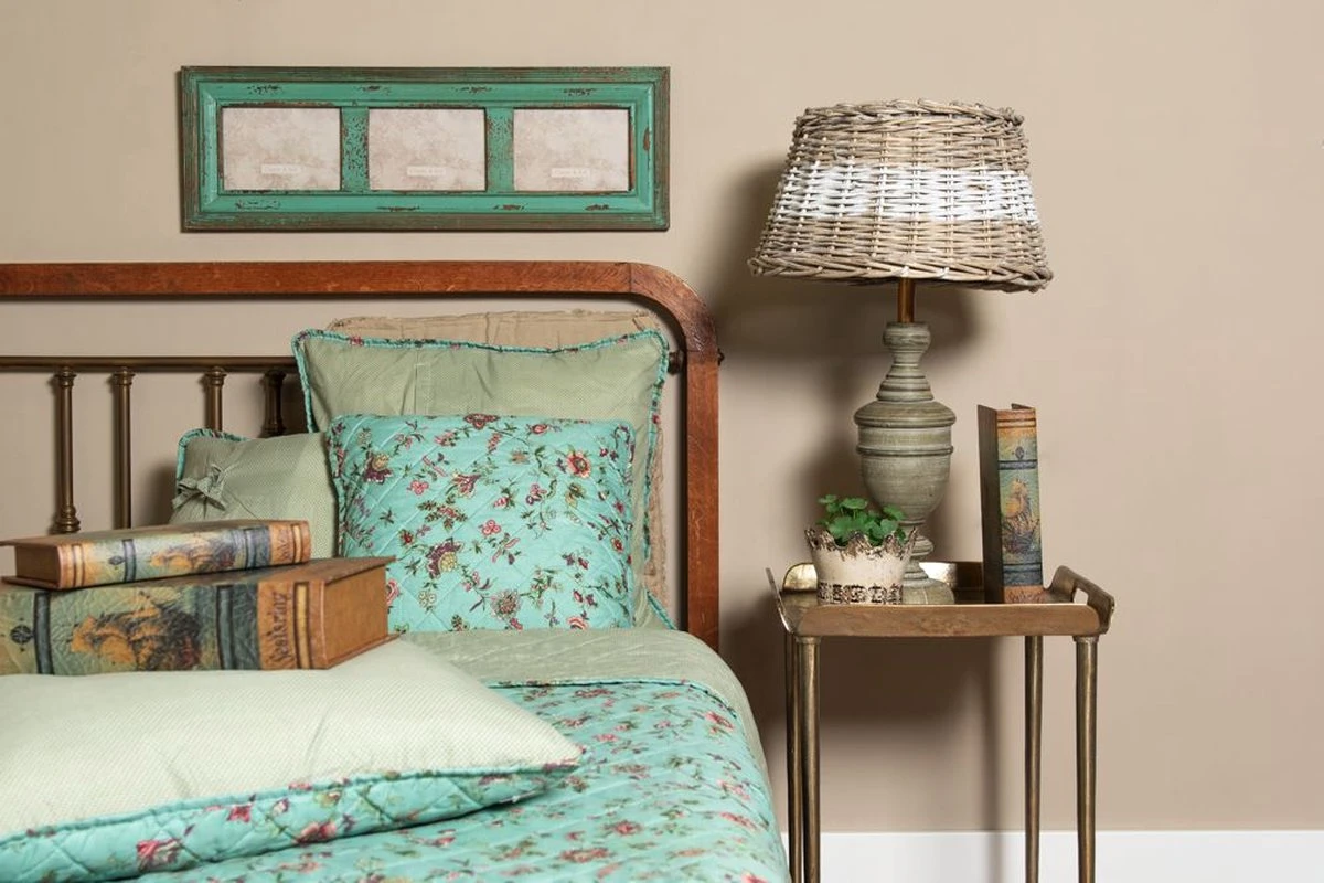 Clayre & Eef Kussenhoes 40x40 Cm Turquoise Polyester Vierkant Bloemen Sierkussenhoes Kussen Hoes 6 Clayre & Eef Kussenhoes 40x40 Cm Turquoise Polyester Vierkant Bloemen Sierkussenhoes Kussen Hoes - Afbeelding 4