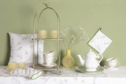 Clayre & Eef Kussenhoes 40x40 Cm Wit Katoen Vierkant Bloemen Sierkussenhoes Kussen Hoes -Clayre & Eef 1200x800 54