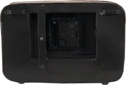 Clayre & Eef Tafelklok 24x17 Cm Bruin Ijzer Glas Rechthoek Tafelklokken Binnen Staand Klokje Tafelklokje -Clayre & Eef 1200x814