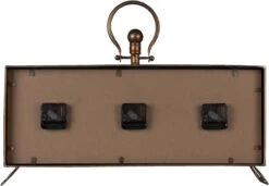 Clayre & Eef Tafelklok 56x45 Cm Koperkleurig Ijzer Glas Tafelklokken Binnen Staand Klokje Tafelklokje 12 Clayre & Eef Tafelklok 56x45 Cm Koperkleurig Ijzer Glas Tafelklokken Binnen Staand Klokje Tafelklokje -Clayre & Eef 1200x829 2