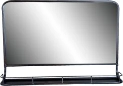 Clayre & Eef Spiegel 60x40 Cm Zwart Ijzer Rechthoek Grote Spiegel Wandspiegel Muur Spiegel 7 Clayre & Eef Spiegel 60x40 Cm Zwart Ijzer Rechthoek Grote Spiegel Wandspiegel Muur Spiegel -Clayre & Eef 1200x842