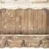 Clayre & Eef Wandkapstok 69x18x49 Cm Bruin Hout Ijzer Rechthoek Decoratieve Kapstok -Clayre & Eef 1200x859