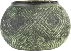 Clayre & Eef Theelichthouder Ø 12x9 Cm Groen Zwart Glas Rond Waxinelichthouder Windlichthouder 11 Clayre & Eef Theelichthouder Ø 12x9 Cm Groen Zwart Glas Rond Waxinelichthouder Windlichthouder -Clayre & Eef 1200x869 1