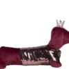 Clayre & Eef Deurstopper Hond 45*15*23 Cm Rood Synthetisch Deurklem Deurwig -Clayre & Eef 1200x877