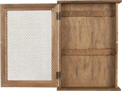 Clayre & Eef Sleutelkastje 28x9x40 Cm Bruin Hout Rechthoek Sleutelhouder Sleutelrekje 10 Clayre & Eef Sleutelkastje 28x9x40 Cm Bruin Hout Rechthoek Sleutelhouder Sleutelrekje -Clayre & Eef 1200x892