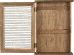 Clayre & Eef Sleutelkastje 28x9x40 Cm Bruin Hout Rechthoek Sleutelhouder Sleutelrekje 12 Clayre & Eef Sleutelkastje 28x9x40 Cm Bruin Hout Rechthoek Sleutelhouder Sleutelrekje -Clayre & Eef 1200x893