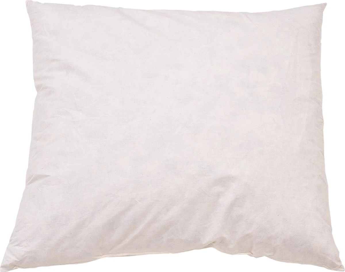 Clayre & Eef Kussenvulling Veren 60x60 Cm Wit Veren Vierkant Vulkussen 3 Clayre & Eef Kussenvulling Veren 60x60 Cm Wit Veren Vierkant Vulkussen