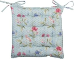 Clayre & Eef Kussenhoes Stoelkussen 40x40 Cm Blauw Groen Katoen Vierkant Bloemen Sierkussen Kussensloop Kussenbeschermer 10 Clayre & Eef Kussenhoes Stoelkussen 40x40 Cm Blauw Groen Katoen Vierkant Bloemen Sierkussen Kussensloop Kussenbeschermer -Clayre & Eef 1200x959