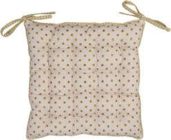 Clayre & Eef Stoelkussen Foam 40x40x4 Cm Beige Geel Katoen Vierkant Citroen Zitkussen Tuinkussen Tuinstoelkussen -Clayre & Eef 1200x980 1