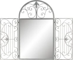 Clayre & Eef Spiegel 61x103 Cm Grijs Ijzer Grote Spiegel Wand Spiegel Muur Spiegel 10 Clayre & Eef Spiegel 61x103 Cm Grijs Ijzer Grote Spiegel Wand Spiegel Muur Spiegel -Clayre & Eef 1200x990 1