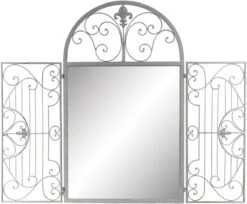 Clayre & Eef Spiegel 61x103 Cm Grijs Ijzer Grote Spiegel Wand Spiegel Muur Spiegel 12 Clayre & Eef Spiegel 61x103 Cm Grijs Ijzer Grote Spiegel Wand Spiegel Muur Spiegel -Clayre & Eef 1200x990 2