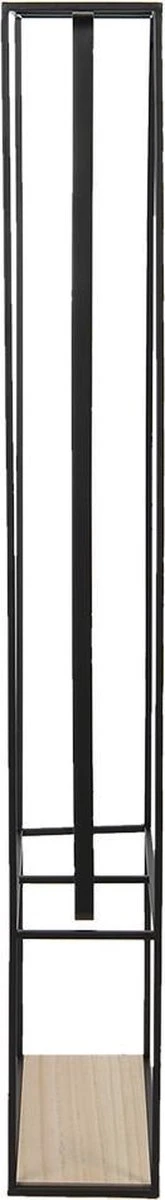 Clayre & Eef Spiegel 40x115 Cm Zwart Ijzer Rechthoek Grote Spiegel Wand Spiegel Muur Spiegel 5 Clayre & Eef Spiegel 40x115 Cm Zwart Ijzer Rechthoek Grote Spiegel Wand Spiegel Muur Spiegel - Afbeelding 3