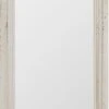 Clayre & Eef Spiegel 28x120 Cm Wit Hout Grote Spiegel Wand Spiegel Muur Spiegel -Clayre & Eef 281x1200 1