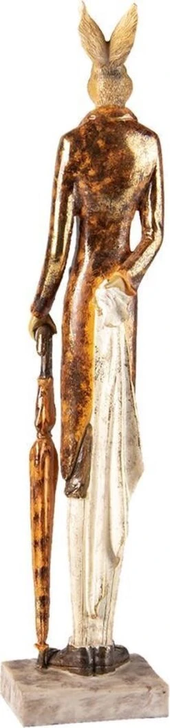 Clayre & Eef Beeld Konijn 11x9x51 Cm Goudkleurig Kunststof Woonaccessoires Paashaas Pasen 10 Clayre & Eef Beeld Konijn 11x9x51 Cm Goudkleurig Kunststof Woonaccessoires Paashaas Pasen -Clayre & Eef 281x1200