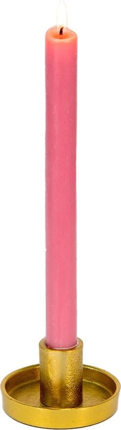 Clayre & Eef Kandelaar Ø 8x5 Cm Goudkleurig Aluminium Rond Kaarsenstandaard Kaarsenhouder 13 Clayre & Eef Kandelaar Ø 8x5 Cm Goudkleurig Aluminium Rond Kaarsenstandaard Kaarsenhouder -Clayre & Eef 339x1200