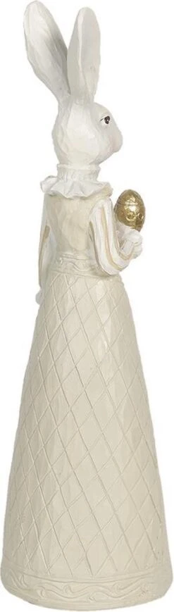 Clayre & Eef Beeld Konijn 9x9x30 Cm Wit Beige Polyresin Woonaccessoires Pasen Paashaas 8 Clayre & Eef Beeld Konijn 9x9x30 Cm Wit Beige Polyresin Woonaccessoires Pasen Paashaas -Clayre & Eef 341x1200 1