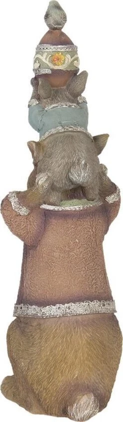 Clayre & Eef Beeld Konijn 12x11x34 Cm Bruin Kunststof Woonaccessoires Beeld Decoratie Paashaas 12 Clayre & Eef Beeld Konijn 12x11x34 Cm Bruin Kunststof Woonaccessoires Beeld Decoratie Paashaas -Clayre & Eef 351x1200 1