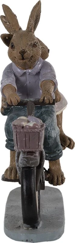 Clayre & Eef Beeld Konijn 14x5x15 Cm Bruin Paars Kunststof Woonaccessoires Paashaas Pasen 12 Clayre & Eef Beeld Konijn 14x5x15 Cm Bruin Paars Kunststof Woonaccessoires Paashaas Pasen -Clayre & Eef 371x1200 1