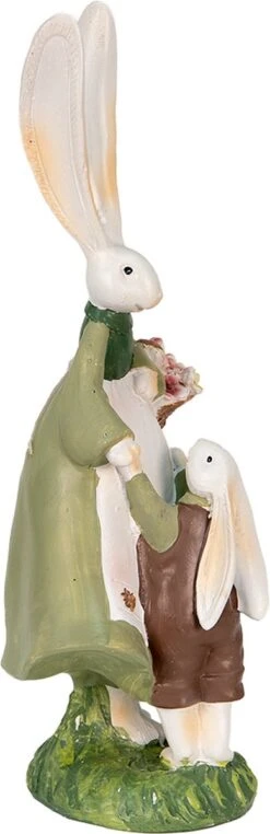 Clayre & Eef Beeld Konijn 10x7x25 Cm Groen Kunststof Woonaccessoires Paashaas Pasen 12 Clayre & Eef Beeld Konijn 10x7x25 Cm Groen Kunststof Woonaccessoires Paashaas Pasen -Clayre & Eef 389x1200 1