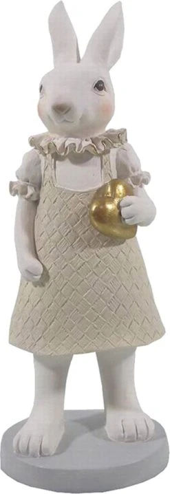 Clayre & Eef Beeld Konijn 9x8x20 Cm Wit Polyresin Woonaccessoires Pasen Paashaas 9 Clayre & Eef Beeld Konijn 9x8x20 Cm Wit Polyresin Woonaccessoires Pasen Paashaas -Clayre & Eef 413x1200 3