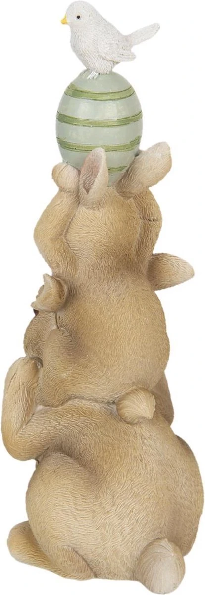 Clayre & Eef Beeld Konijn 8x6x17 Cm Bruin Kunststof Woonaccessoires Pasen Paashaas 8 Clayre & Eef Beeld Konijn 8x6x17 Cm Bruin Kunststof Woonaccessoires Pasen Paashaas - Afbeelding 6