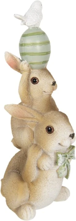 Clayre & Eef Beeld Konijn 8x6x17 Cm Bruin Kunststof Woonaccessoires Pasen Paashaas 12 Clayre & Eef Beeld Konijn 8x6x17 Cm Bruin Kunststof Woonaccessoires Pasen Paashaas -Clayre & Eef 415x1200