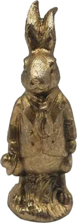 Clayre & Eef Beeld Konijn 11 Cm Goudkleurig Kunststof Woonaccessoires Beeld Decoratie Paashaas 9 Clayre & Eef Beeld Konijn 11 Cm Goudkleurig Kunststof Woonaccessoires Beeld Decoratie Paashaas -Clayre & Eef 416x1200