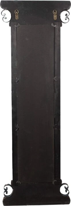 Clayre & Eef Spiegel 45x131 Cm Blauw Bruin Hout Grote Spiegel Wand Spiegel Muur Spiegel -Clayre & Eef 418x1200