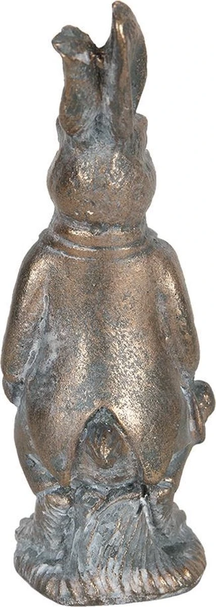 Clayre & Eef Beeld Konijn 11 Cm Bruin Kunststof Woonaccessoires Beeld Decoratie Paashaas 5 Clayre & Eef Beeld Konijn 11 Cm Bruin Kunststof Woonaccessoires Beeld Decoratie Paashaas - Afbeelding 3