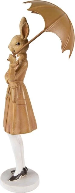 Clayre & Eef Beeld Konijn 28 Cm Bruin Kunststof Woonaccessoires Paashaas Pasen 11 Clayre & Eef Beeld Konijn 28 Cm Bruin Kunststof Woonaccessoires Paashaas Pasen -Clayre & Eef 467x1200 4