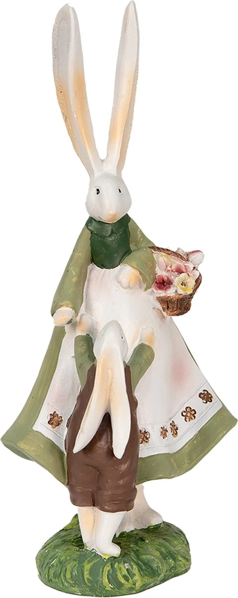 Clayre & Eef Beeld Konijn 10x7x25 Cm Groen Kunststof Woonaccessoires Paashaas Pasen 8 Clayre & Eef Beeld Konijn 10x7x25 Cm Groen Kunststof Woonaccessoires Paashaas Pasen - Afbeelding 6