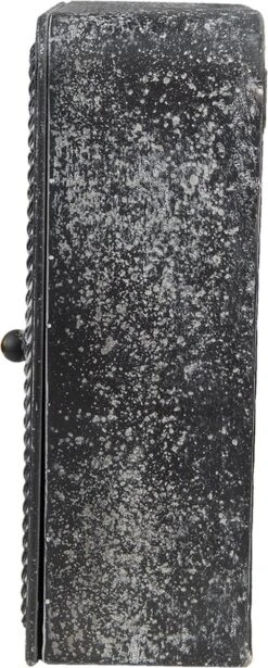 Clayre & Eef Sleutelkastje 23x10x30 Cm Zwart Grijs Metaal Rechthoek Sleutelhouder Sleutelrekje 8 Clayre & Eef Sleutelkastje 23x10x30 Cm Zwart Grijs Metaal Rechthoek Sleutelhouder Sleutelrekje -Clayre & Eef 482x1200 2